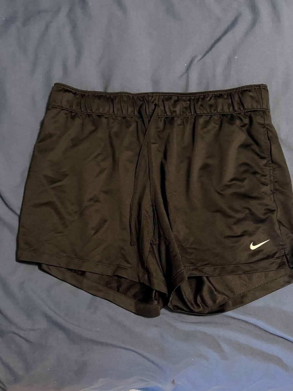 Nike Women's Attack Dri-FIT Mid-Rise Shorts (Black, Size M)